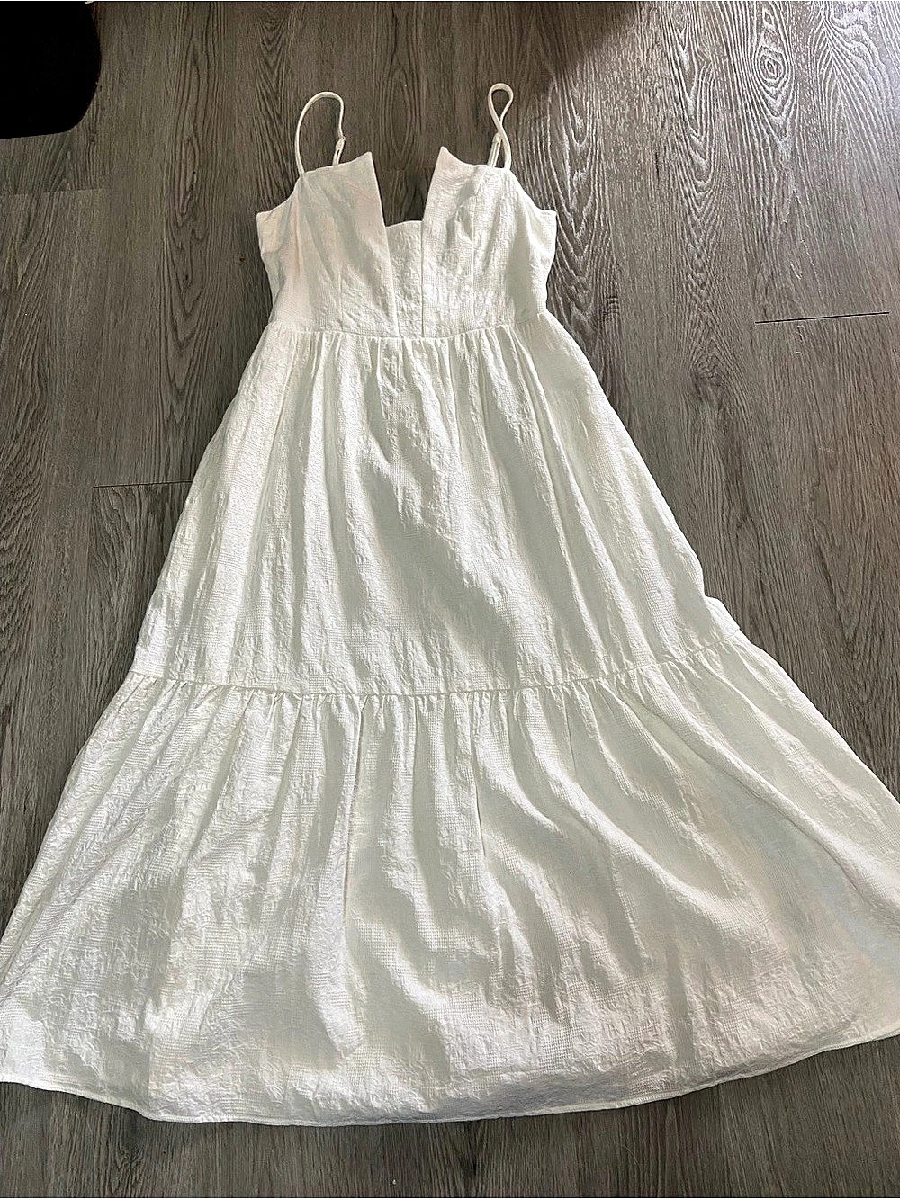 Lulus White Maxi Dress Size Medium